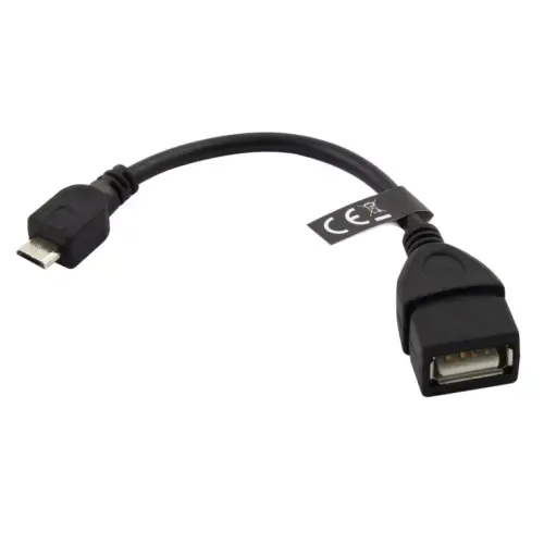 Esperanza EB180 USB B micro | USB A ligzda, OTG pārejas