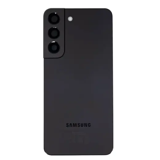 Samsung S901B Galaxy S22 Battery Cover Phantom Black (Service Pack)