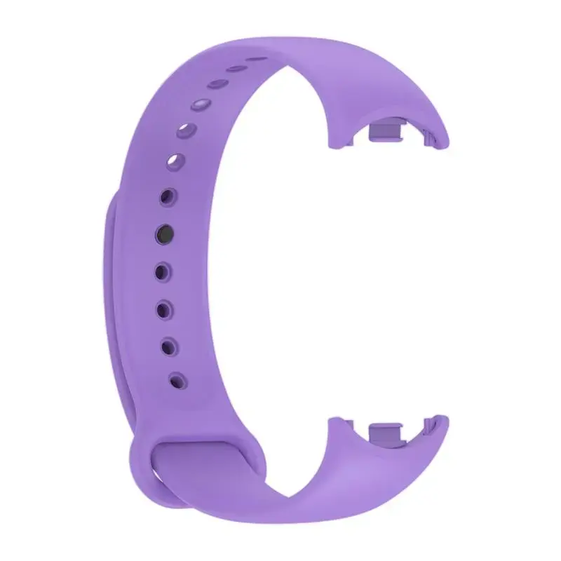 Telcon viedpulksteņa siksniņa priekš Xiaomi Mi Band 8 | silikons | violeta