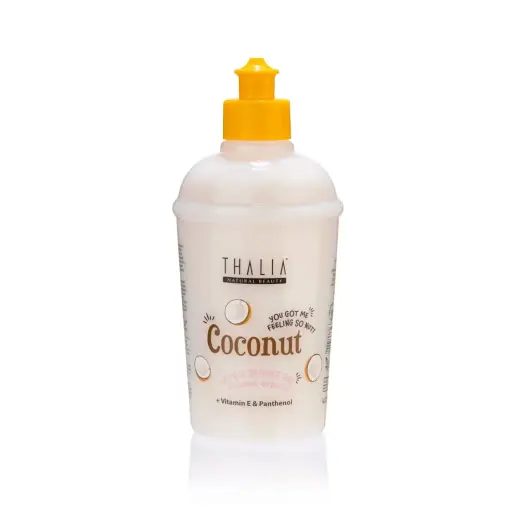 Thalia Natural Beauty, Coconut, Hydrating & Calming, Shower Gel, For All Skin Types, 400 ml