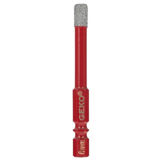 Kroņurbis dim.flīzēm Geko 1/4" d  6mm