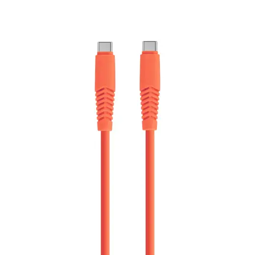 Setty KSC-C-1.5210 data transfer and charging cable | USB-C to USB-C | 10.5W | 1.5m | orange