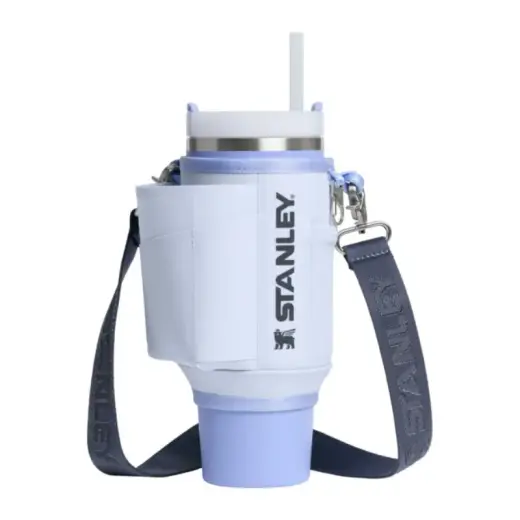 Pārnēsāšanas somiņa termokrūzei ar salmiņu The All-Day Quencher Carry-All 0,89L gaiši zila