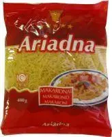 Makaroni, nūdeles ARIADNA, 400g