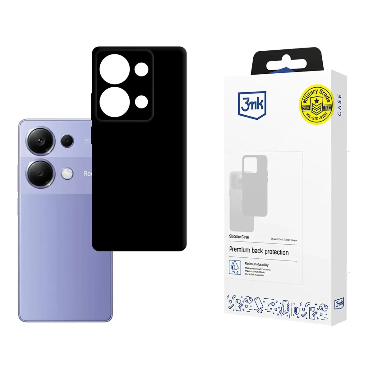 Redmi Note 13 Pro 4G - 3mk Silicone Case
