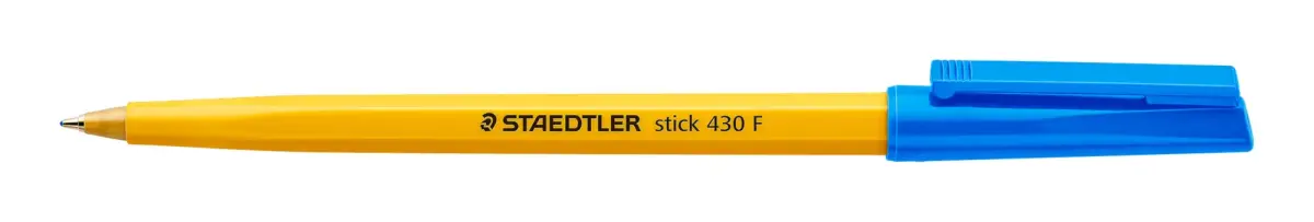 Lodīšu pildspalva STAEDTLER STICK 430F 0.7mm zila