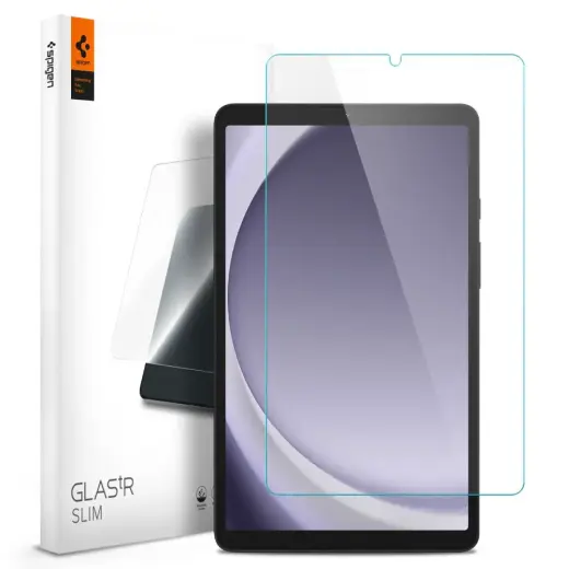 SPIGEN GLAS.TR SLIM GALAXY TAB A9 8.7 X110 | X115 CAURSPĪDĪGS RŪDĪTS STIKLS
