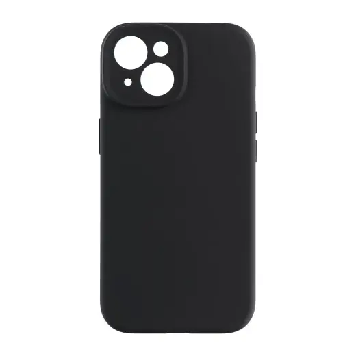 Forcell F-Protect Rubber Premium telefoni ümbris MagSafe toega iPhone 15 must