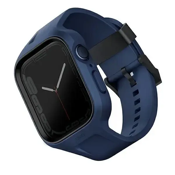 Uniq Monos 2 in 1 Set Strap + Case for Apple Watch 45 | 44 mm - Blue