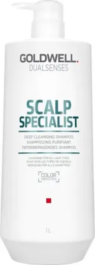 Goldwell Dual Senses Scalp Specialist Deep Cleansing Shampoo 1000Ml in Clear