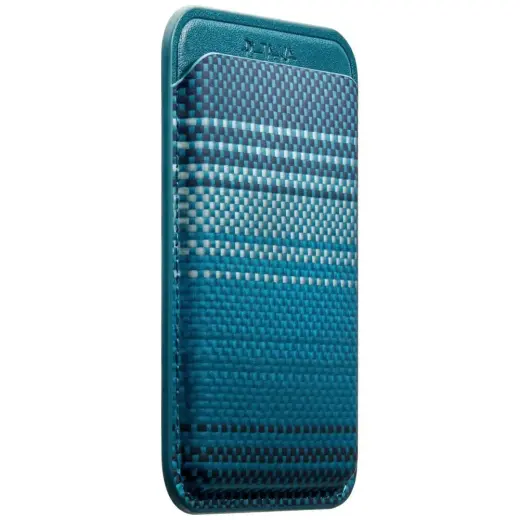 Magnetic wallet PITAKA Woven Wallet MagSafe for phone moonrise Photo