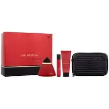 Mauboussin in Red Gift set EDP 100 ml, EDP 20 ml, body lotion 75 ml and shoulder bag