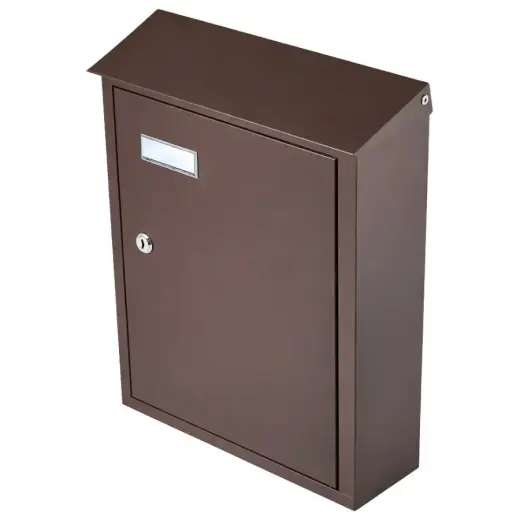 Mailbox 290x385x100mm brown