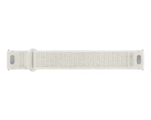 Samsung Cloth viedpulksteņa siksniņa priekš Galaxy Watch 6/6 Classic | neilons | bēša