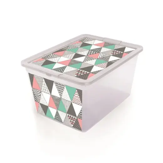 Storage box 30L X box, Triangles