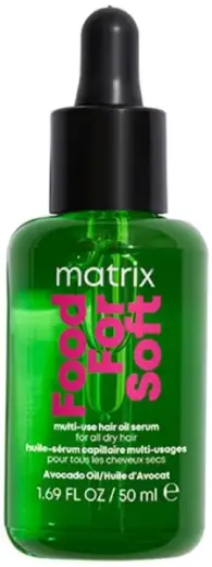 Matrix Food for Soft Hair Oil with Avocado Oil, for Dry Hair 50Ml in Clear