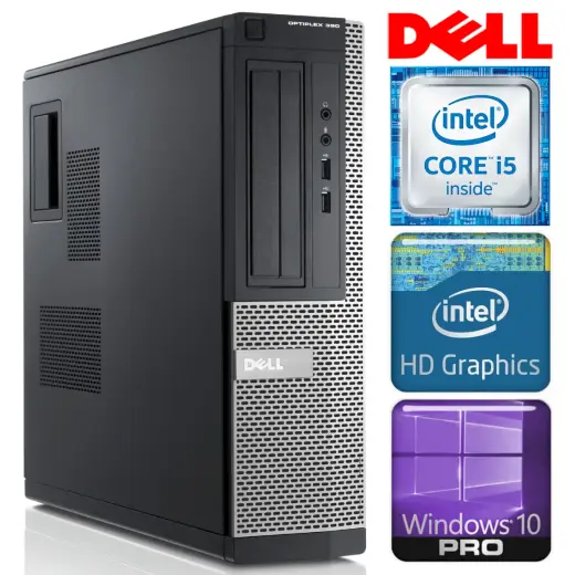 DELL 390 DT i5-2400 8GB 480SSD WIN10PRO|W7P [refurbished]