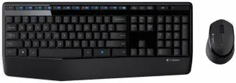 Logitech Keyboard and Mouse Set MK345 - English Layout - Black