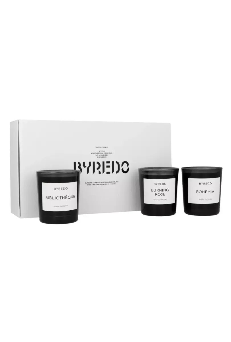 Set Byredo La Selection Bois Mini Candles 3x 70g