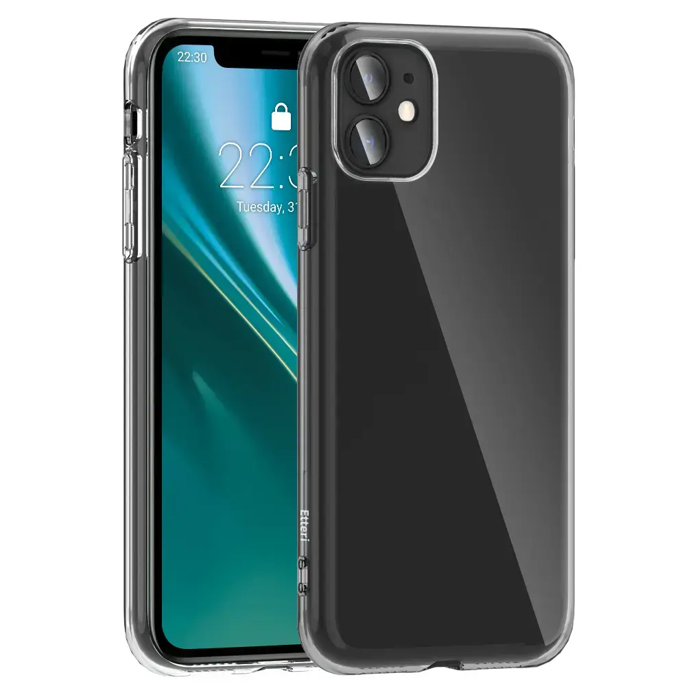 Etteri caurspīdīgs telefona maciņš priekš iPhone 11