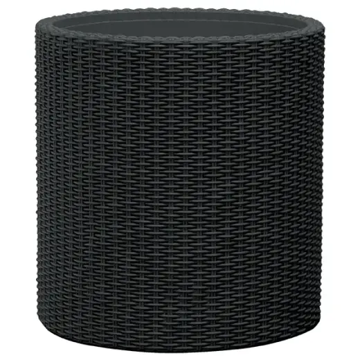 Горшок для цветов Large Cylinder Planter серый