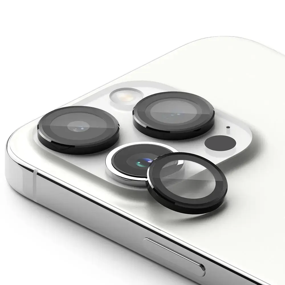 RINGKE KAMERAS RĀMJA AIZSARGS IPHONE 15 PRO MAX MELNS