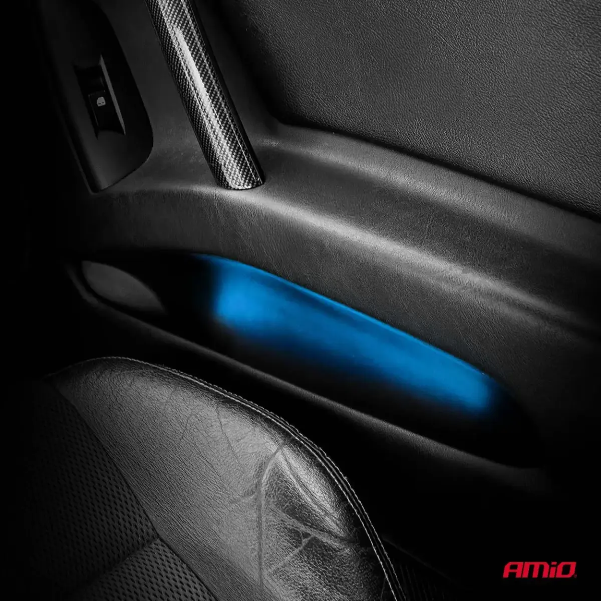 Flexible LED COB strips, blue 2x30 cm 12 V AMIO-04571