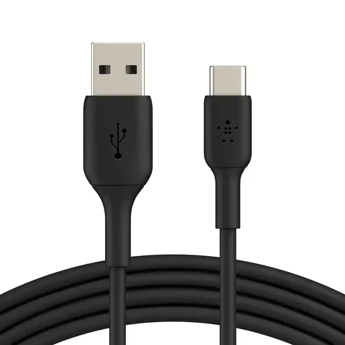 Cable BoostCharge USB-A|USB-C 2m black