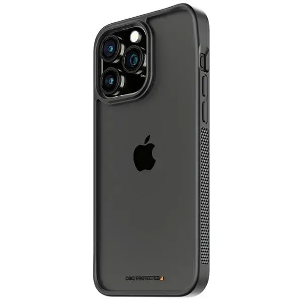 PanzerGlass ClearCase iPhone 15 Pro Max 6,7" D3O 2xMilitārā klase melns 1179