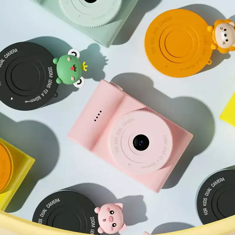 Digital camera for children C5 48Mpix, touchscreen, WiFi Frog