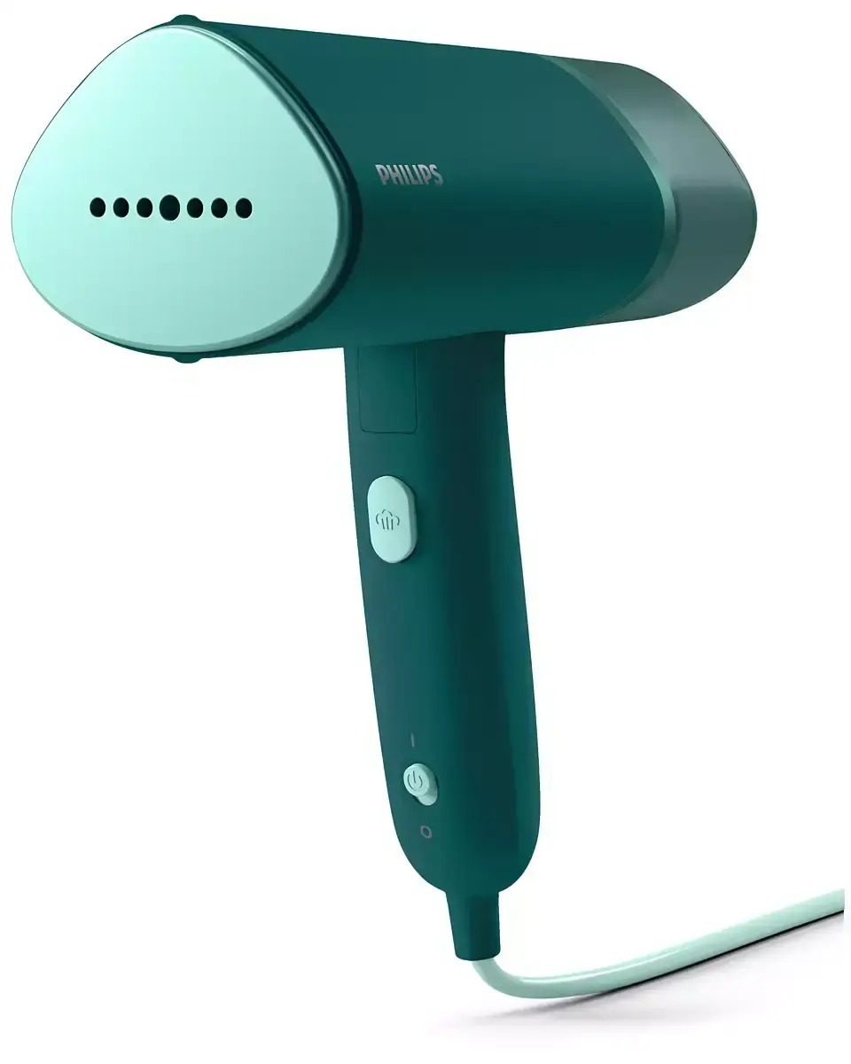 PHILIPS handheld steam iron, 1000W, teal