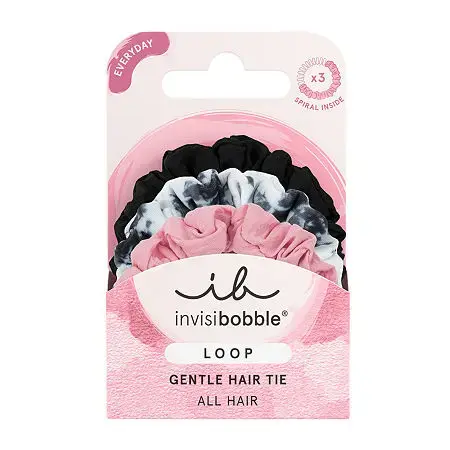 Invisibobble Loop Be Gentle Hair Tie, 3 CT