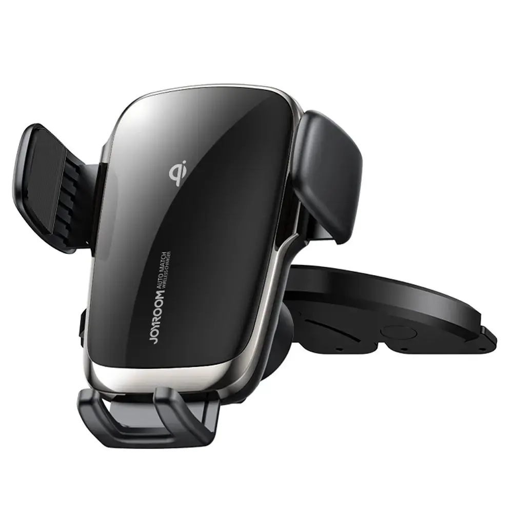 Joyroom JR-ZS248 Electric Wireless Car Charger Holder (CD Version) Black