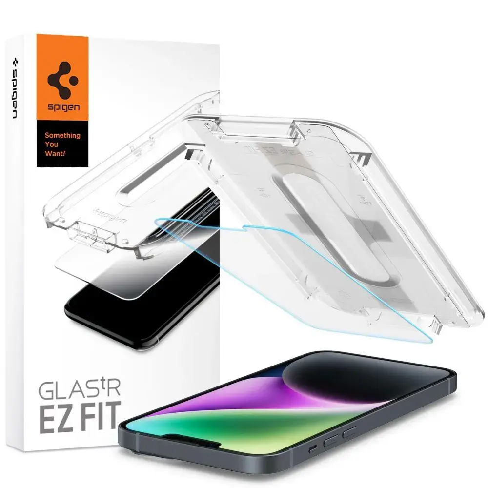 TEMPERED GLASS Spigen GLAS.TR "EZ FIT" IPHONE 13 PRO MAX | 14 PLUS