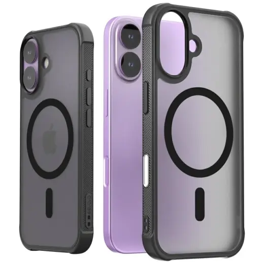 Araree Duple M Armor MagSafe Case for iPhone 17 Black