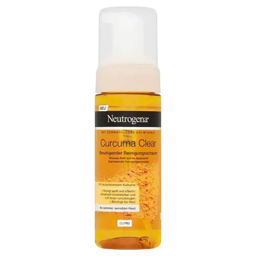 Neutrogena Turmeric Clear Soothing Cleansing Mousse 150 Ml