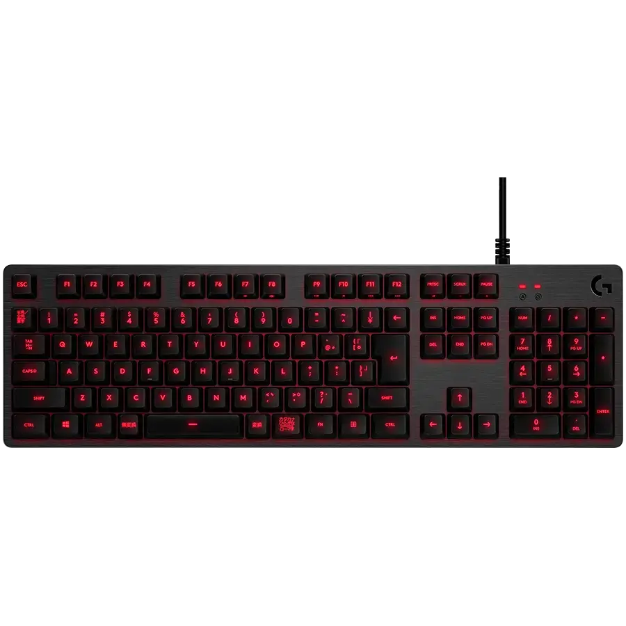 LOGITECH G413 SE Corded Mechanical Gaming Keyboard - BLACK - RUS - USB - TACTILE