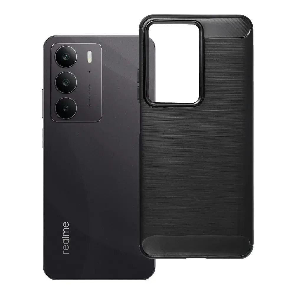 Case for Realme C75 / 14X 5G Carbon 2.0 black