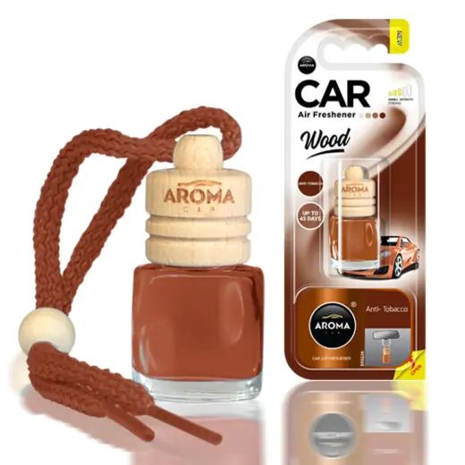 Car air freshener AROMA WOOD ANTITABACCO