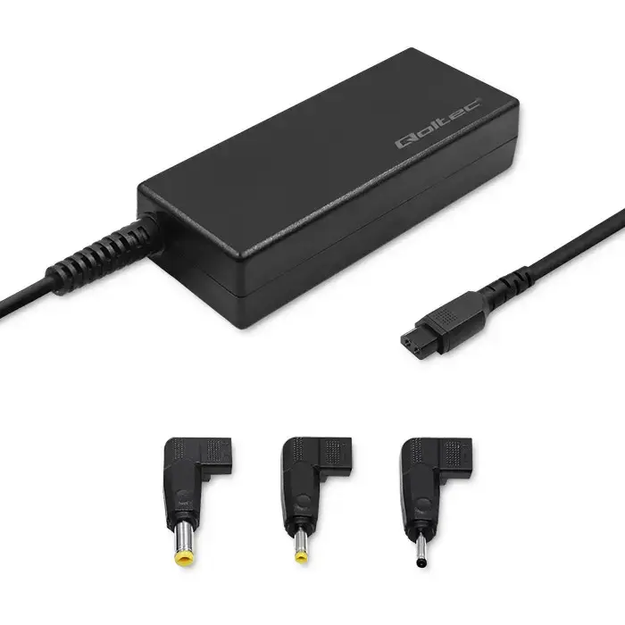 Qoltec Power adapter designed for Asus 65W | SmartPlug | 3 plugs | +power cable