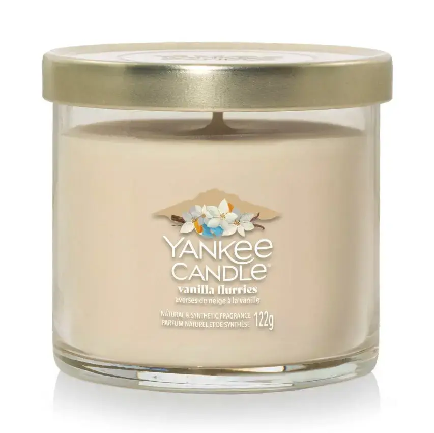 Yankee Candle Signature Small Tumbler Vanilla Flurries 122 G