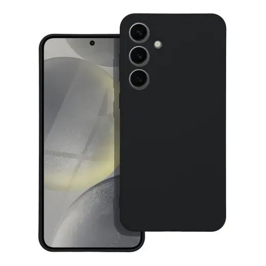 Silicone phone case for Samsung Galaxy S24+ (S926) black