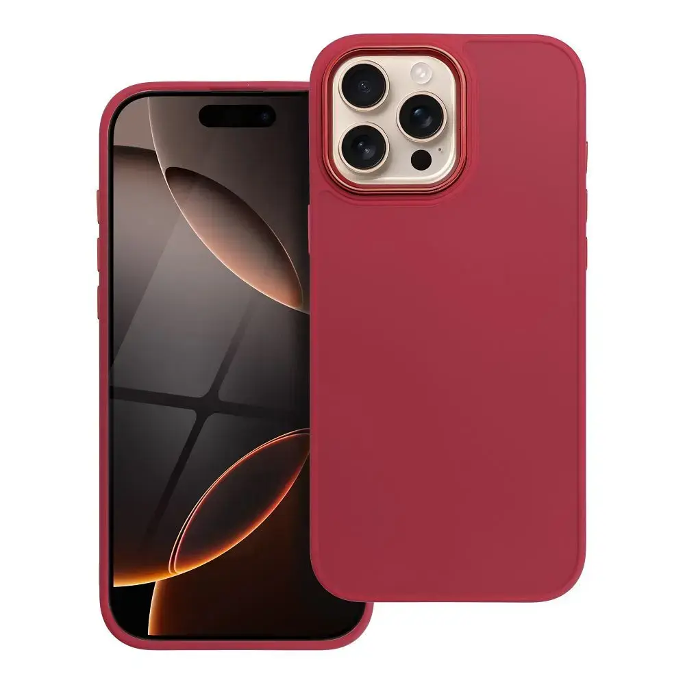 FRAME maciņš telefonam iPhone 16 Pro Max rozā
