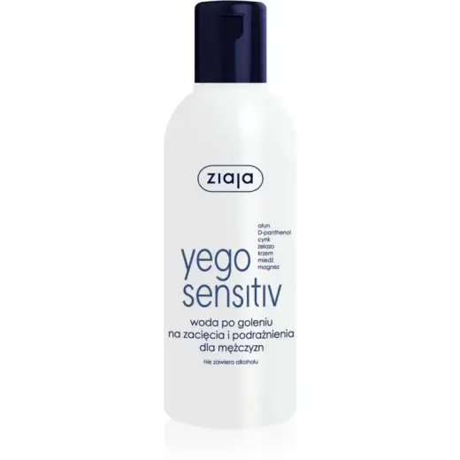 Ziaja Yego Sensitiv Aftershave Water Without Alcohol 200 Ml