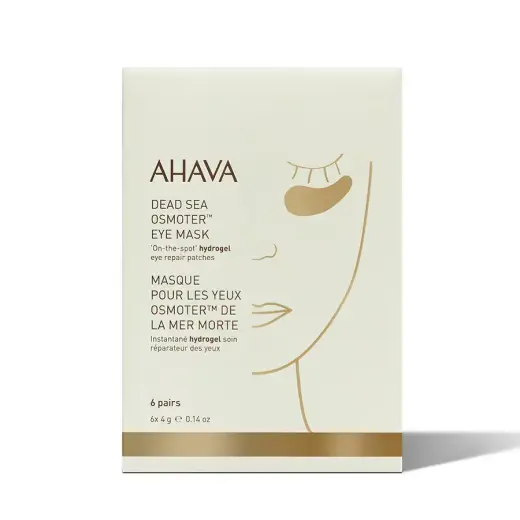 Set, Ahava, Dead Sea Osmoter, Reparative, Eye Patch, 6 pcs, 4 g