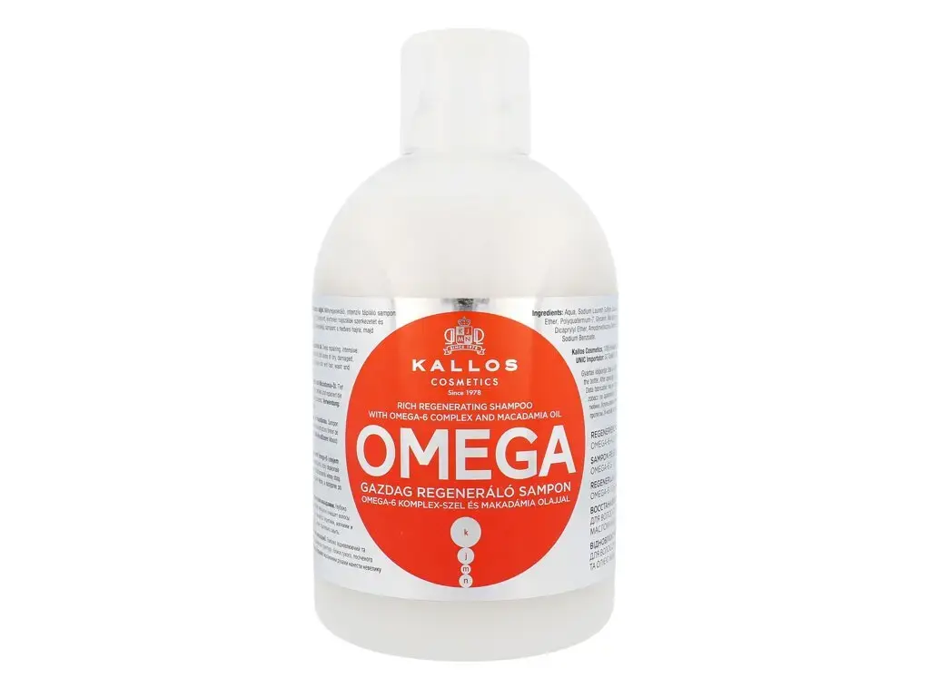 Kallos Cosmetics Omega Shampoo 1000 ml