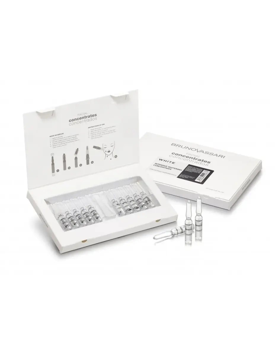 Set, Bruno Vassari, White, Whitening, Concentrate, For Face, 10 pcs, 2 ml