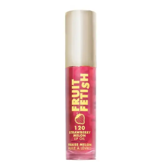 Milani, Fruit Fetish Lip Oil, Hydrating, Lip Oil, 120, Strawberry Melon, 0.135 ml