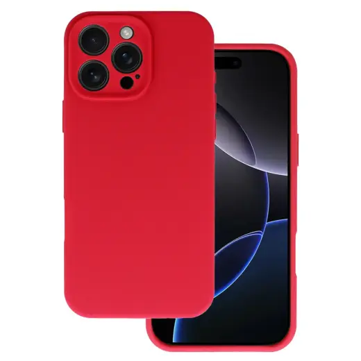 Silicone Lite чехол для телефона iPhone 16 Pro Max розовый