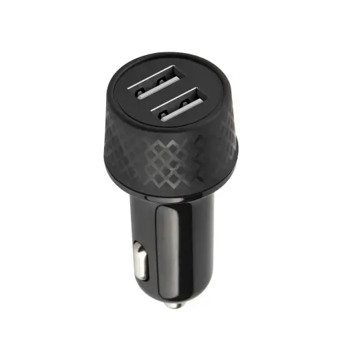 Forever LA-03 auto lādētājs | 18W | QC | USB-A | melns